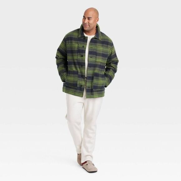 Houston White - Adult Utility Shacket - Green XXL Green - Picture 3 of 3